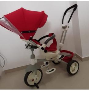 Tricikel per Femije Luxury RED me Muzike dhe MP3
