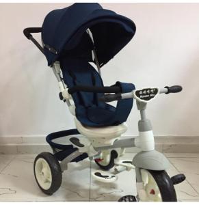 Tricikel per Femije BLUE Luxury me Muzike dhe MP3