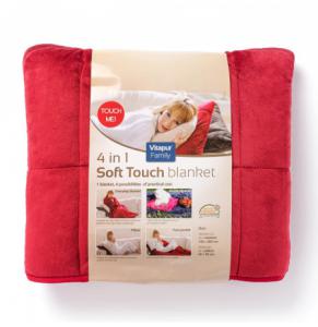 Jorgan Soft Touch I kuq 140x200