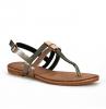 Sandale me Gisht ne Mes Detaje Silver
