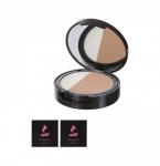 Pudër për kontur Mini poni - Ivory+Light Brown