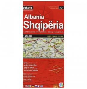 Shqiperia - Big MAP