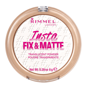 Puder per Fytyren Rimmel Insta Fix&Matte 001