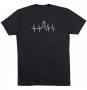 T-shirt per Meshkuj Heartbeat