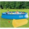 SET Intex Pishine 457 x 457 x 84 cm+Dyshek me Ajer