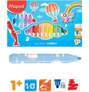 Maped Lapustila Maxi 18 Color`Peps 1+