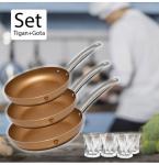 Set 3 Tigan BL-3280 Blaumann + FALAS Set Gota Whisky