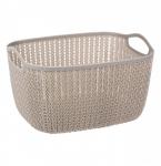 Shporte ovale 38.6x29x21.8 cm Bezhe