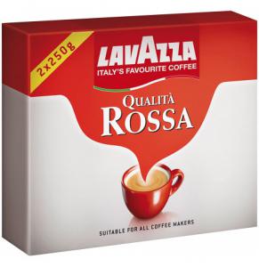 Kafe e Bluar Lavazza Qualità Rossa 2*250 gr