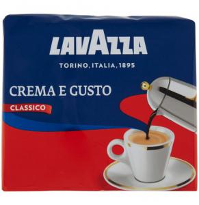 Kafe e Bluar Lavazza Crema e Gusto 2*250 gr