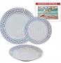Set pjatash 18 cope + FALAS 4 Shtroje Tavoline
