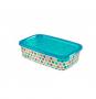 Tas drejtkendor me topa dhe kapak blu 1Lt Curver