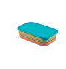Tas drejtkendor me vija dhe kapak blu 1Lt Curver
