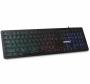 Tastiere Everest KB-840 Black Color Backlit