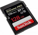 Karte Memorie Extreme Pro SDXC Card 128GB - 170MB/S V30 UHS-I U3 [17032]