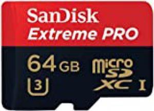 Karte Memorie Sandisk Extreme Pro MicroSDXC 128GB 170/90 MB/s A2 C10 V30 UHS-I U3 SDSQXCY-128G-GN6MA {16981}