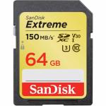 Extreme SDXC Card 64GB 150MB/S V30 UHS-I U3 [17068]
