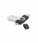 USB PLATINET ANDROID PENDRIVE USB 2.0 BX-Depo 32GB + microUSB for tablets BLACK [41805]