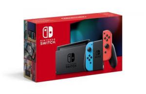 Console Nintendo Switch V2 Joy-con Neon I Kuq Dhe Blu