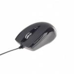 Mouse Gembird 6 Buton G-Laser USB 800 - 2400 DPI Black [08281]