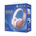 Headset Ps4 Wireless Stereo Sony Rose Gold 7.1+