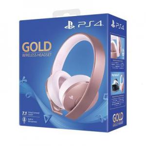 Headset Ps4 Wireless Stereo Sony Rose Gold 7.1+