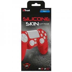Grip Kit For Contoller Ps4 Trust Rubber Skin GXT 744R Red