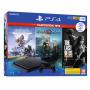 Console Ps4 1TB Slim (Black) & God Of War & Horizon Zero Dawn & The Last Of Us