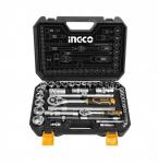 Set kriketi 44 pc 1/4″+1/2″ Ingco HKTS42441