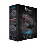 Mouse White Shark GAMING MOUSE GM-5005 MARCUS-2 Black/ 6.400 dpi