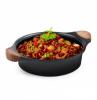 Tigan me dy doreza Black Line, 28cm