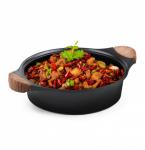 Tigan me dy doreza Black Line, 28cm