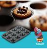 Tave 12 Mini Muffin FALAS 100 Forma per Embelsira Tescoma