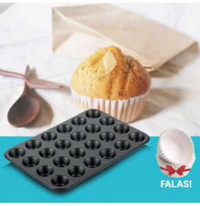 Tave 24Mini Muffin FALAS 100Forma per Embelsira