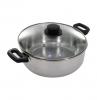 Tenxhere me kapak qelqi 24 cm + 2 spatula FALAS