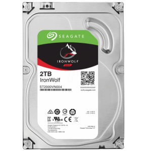 Seagate HDD 2TB 64MB 3.5", IronWolf NAS Sata III