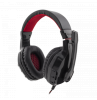 Kufje Panther WHITE SHARK - GAMING HEADSET GHS-1641 BLACK/RED