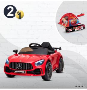 Chipolino Makine Mercedes Benz GTR AMG + Tende Garden Tent Mondo Disney Cars 3