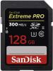 Karte Memorie SanDisk Extreme Pro SDXC 128GB - 300/MB/s UHS-II [14451}