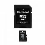 Karte Memorie Intenso 64 GB Micro SDHC Card Class 10