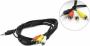 Kabell Audio-Video Gembird 3.5 mm 4-pin To RCA