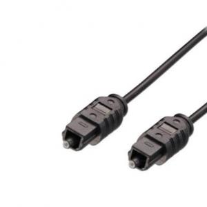MediaRange MRCS133 Toslink to Toslink 2.2mm Diameter Optical Digital Audio Cable 1.5M - Black