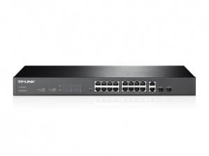 Switch TP-Link 16-Port 10/100MBPS + 2-Port Gigabit Smart TL-SL2218