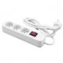Prize Me 3 Hyrje Mediarange 1.4M 3 Socket Child Proof With Switch White