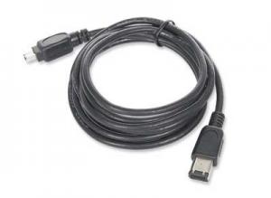Kabell Gembird Firewire IEEE 1394 cable 6P/4P 1.8m length [04123]