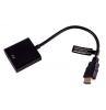 Kabell Gembrid Adaptor HDMI to VGA + 3.5 mm Audio