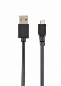Kabell Gembrid Double-sided USB 2.0 AM to Micro-USB cable, 1 m, black [07779]