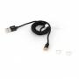 Kabell Platinet Per Iphone Usb Lightning Me 2X magnetic Plugs [43608] SMG