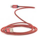 Kabell Platinet USB for Apple Lightning Fabric Braided Cable 2M Portokalli