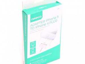 Adapter Omega per iPhone 5 ne iPhone 4